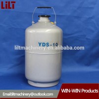 YDS-10 Chemical small capacity liquid nitrogen storage container,semen storage tank