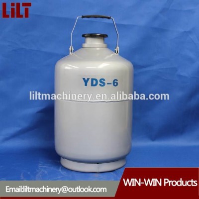 YDS-6 6Litres Bull Sperm Tank 2-400L liquid nitrogen containers