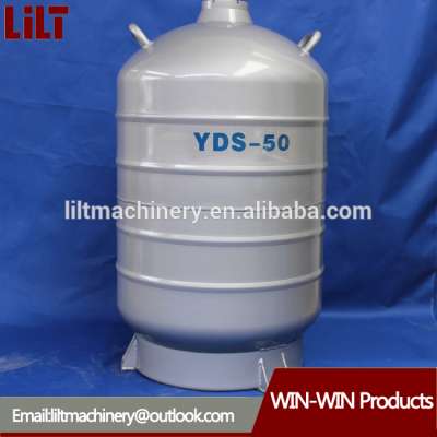 50L ,Biological Samples Aluminum Alloy Liquid Nitrogen Container Tank, YDS -2,YDS-50